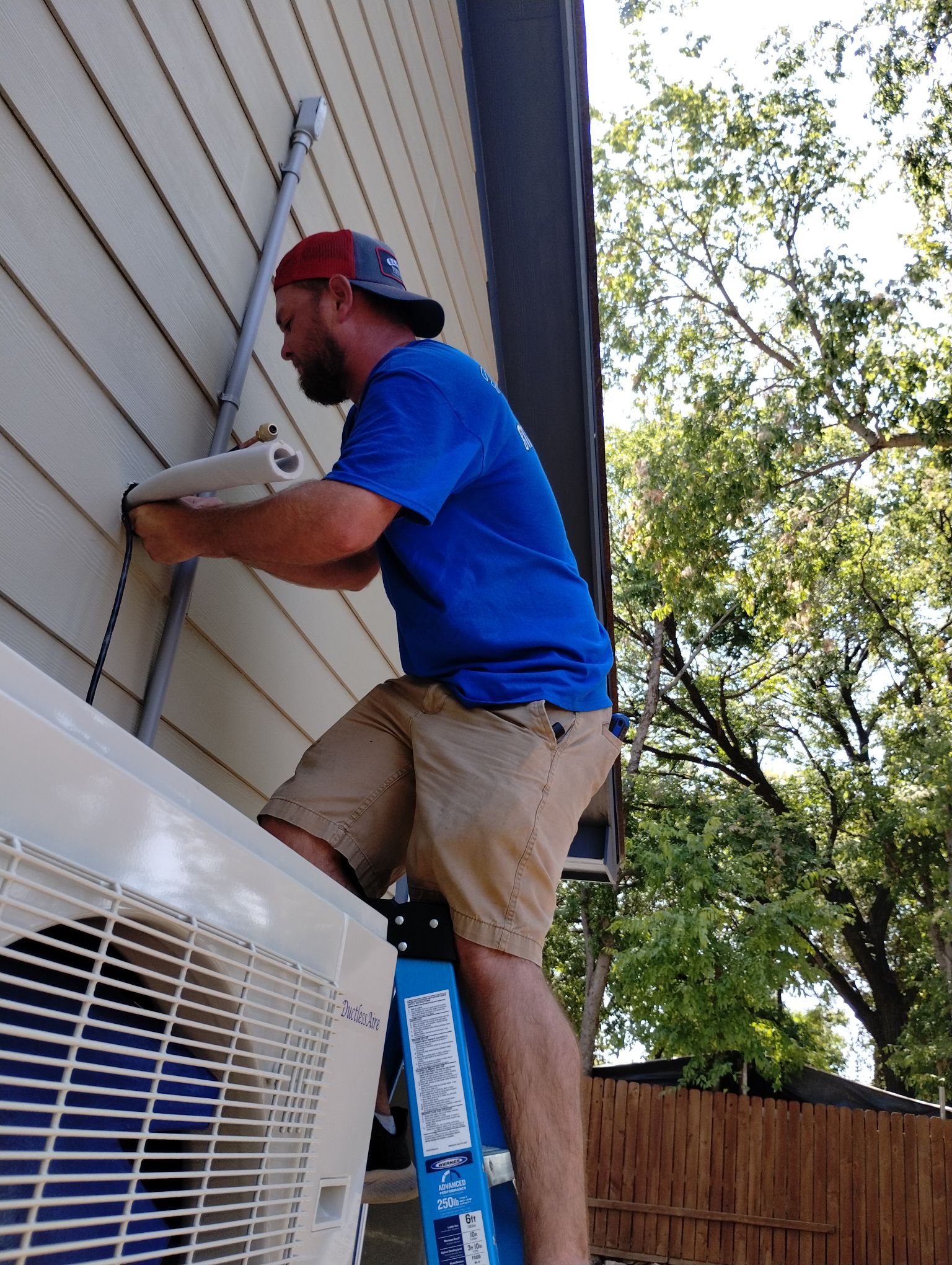 Rankin AC Technician at Work